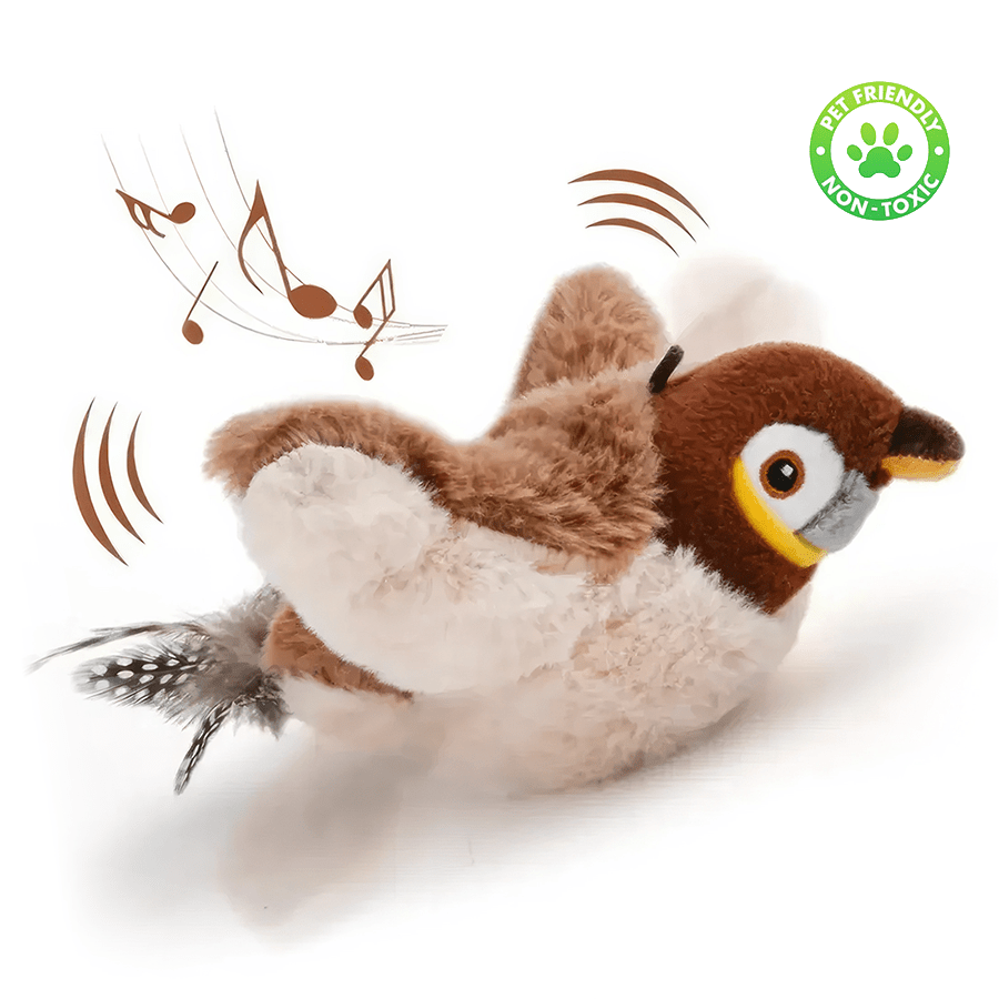 FlappyChase™ Interactive Catnip Bird Toy